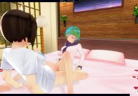 3D HENTAI Yuri Earth chan and Moon chan fuck and finish