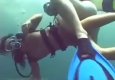 Underwater sex divers