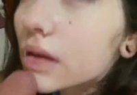 CUM ON FACE