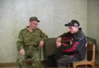 Russian soldier and his little friend