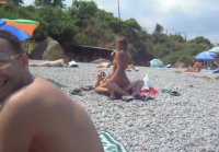 Otoño en playas nudistas