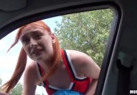 Fucked the cheerleader near.avi thecar