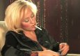 Hot Sexy Busty Blonde Solo Smoking and Teasing