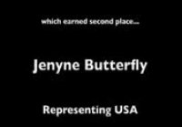 Jenyne Butterfly miss pole dance