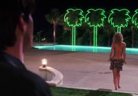 Sex with Elizabeth Berkeley in the pool