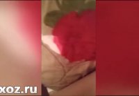 Russian girl with a chahal recorded homemade porn