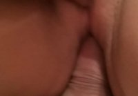 Girlfriend cums