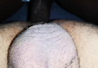 Bottom, Bare filled by Huge Black Cock