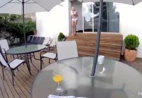 Very beautiful poolside sex, anal