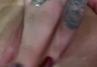 Girlfriend filmed close up masturbation