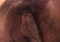 Busty, closed in the toilet, took off masturbation to orgasm