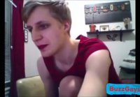 Twink Crossdresser Cums Hard