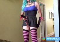 Crossdresser Striptease