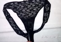 Huge Load of Cum on Dirty Panties (18+ Amateur Video)