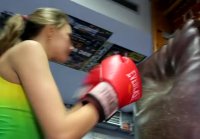 Young russian girl Clover jerks off after training in the gym