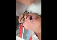 Amateur Daddy Bear Blowjob in Hotel