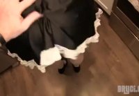 Fucked a maid in her mouth