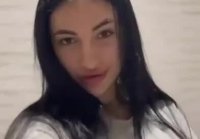 Russian beauty took advantage of the moment over a drunk