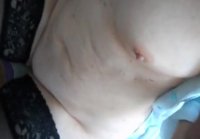 Stroking My Dirty Talking MILF Girl's Small Tits