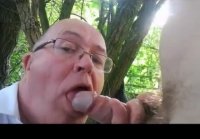 Outdoor Blowjob Tables Turned on Amateurs