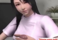 Young sister masturbate big dick brother 3D porn