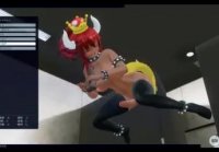 Bowsette Futanari   FUTANARI CUSTOM MAID 3D