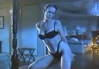 Jamie Lee dance in black lingerie(480x36