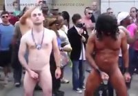 Public Masturbators: Outdoor Hunk Action