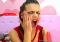 Crazy deepthroat girl 1