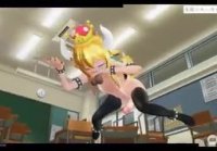 Bowsette Loli Futanari  FUTANARI CUSTOM MAID 3D 2