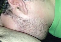 Chubby Guy Gives Blowjob in an Adult Theater