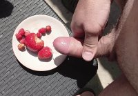 Fresas con nata