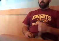 Bearded Bro Public Solo in Coffee Shop