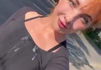 Cum on girl face